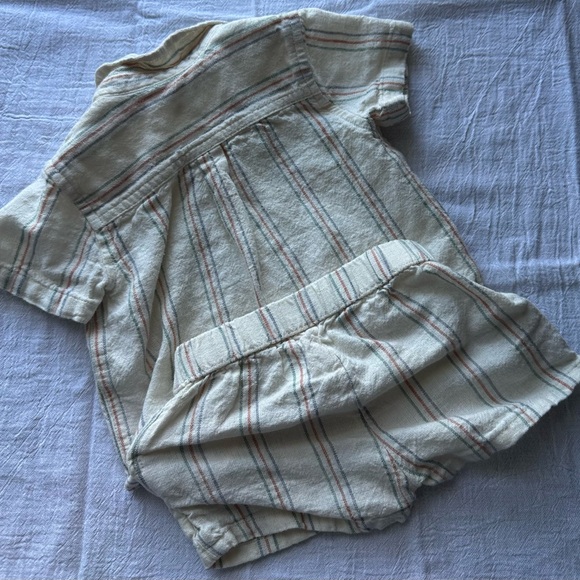 Cloud Island (Target) 0–3M Baby Boy Stripe Shirt & Shorts Set – Never Worn - Picture 7 of 7